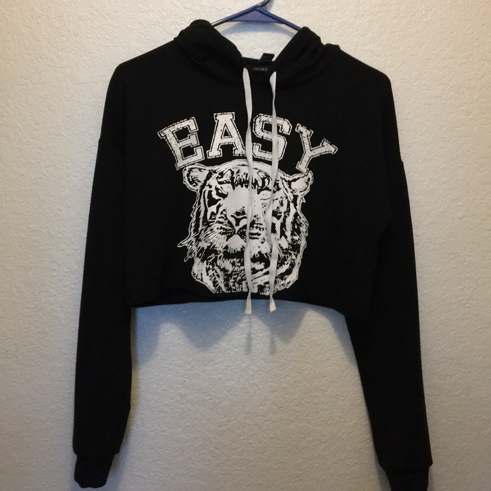 Cute cropped hoodie